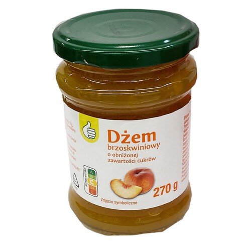 Dżem brzoskwiniowy Auchan 270 g