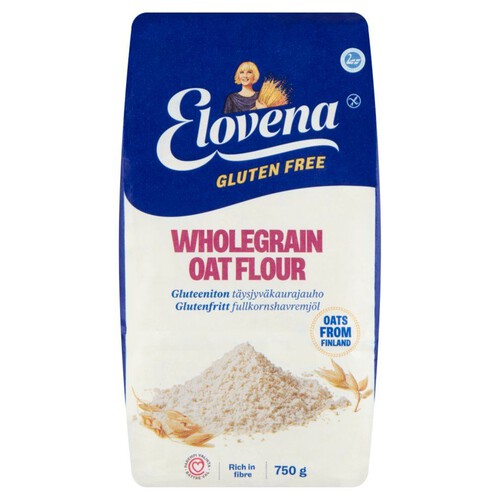 Gluten Free Mąka owsiana bezglutenowa Elovena 750 g