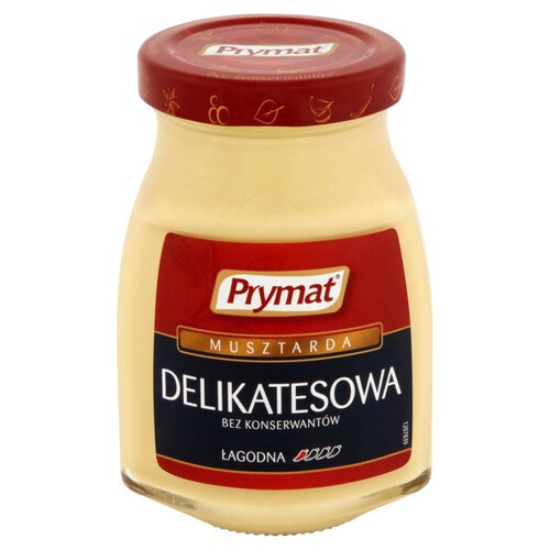 Musztarda delikatesowa. Prymat 185 g