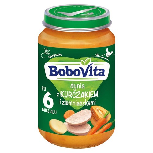 Dynia z kurczakiem i ziemniaczkami po 6. miesiącu BoboVita 190 g