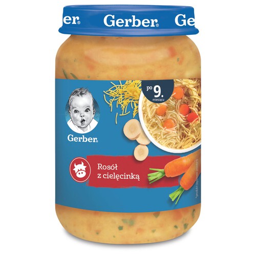 Rosół z cielęcinką Gerber 190 g