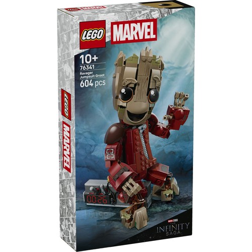 Zabawka Marvel Groot w stroju Ravagera 76341 LEGO 1 sztuka