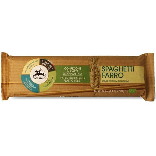 BIO Makaron spaghetti   ALCE NERO 500 g