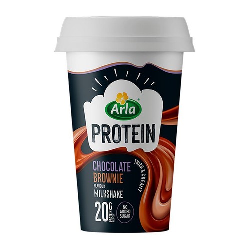 Napój proteinowy o smaku czekoladowego brownie Arla 200 ml