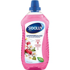 Płyn uniwersalny z octem malinowym Sidolux 1 l