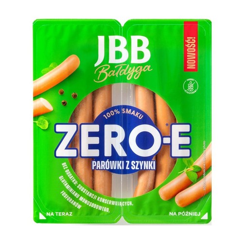 Parówki z szynki Zero-e  JBB 190 g