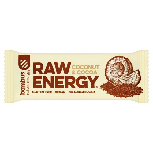 Raw Energy Baton kokos i kakao Bombus 50 g