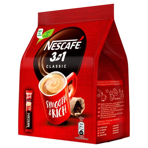 Rozpuszczalny napój kawowy. Nescafé 20 sztuk