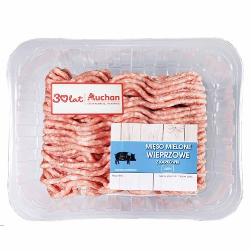 Mięso mielone z karkówki Auchan 400 g 