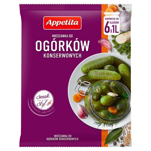 Mieszanka do ogórków konserwowych Appetita 40 g