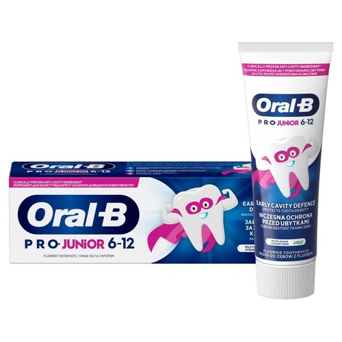 Pasta do zębów Pro- Junior 6-12 lat Oral-B 75 ml