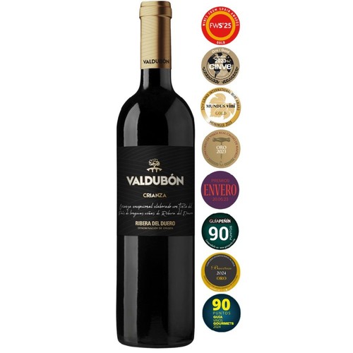 Wino czerwone wytrawne Crianza Ribera Del Duero  Valdubon Tempraillo 750 ml