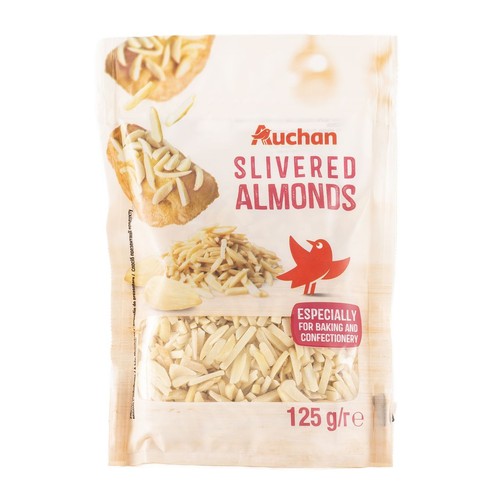 Migdały blanszowane w słupkach Auchan 125 g