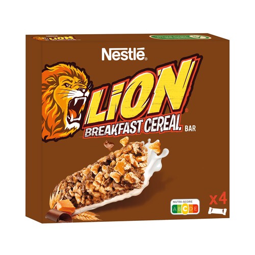 Płatki śniadaniowe w formie batonika Lion  Nestle 4 x 25 g