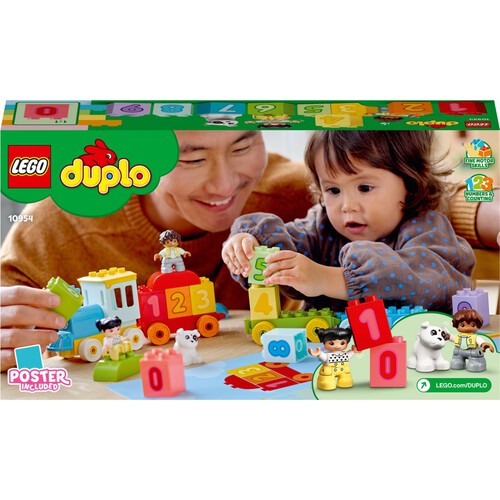 DUPLO Pociąg z cyferkami — nauka liczenia 10954 LEGO 1 sztuka