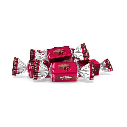 Cukierki brownie z wiśnią Mieszko 1 kg