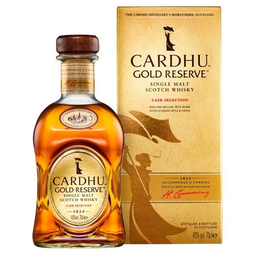 Whisky szkocka single malt Gold Reseve alk.40,0% obj. Cardhu 700 ml