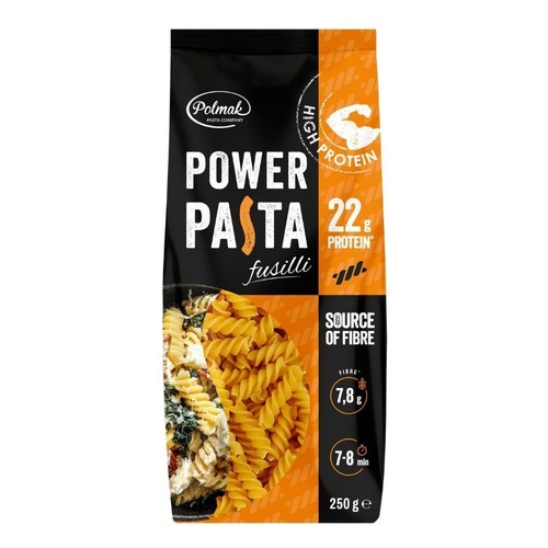 Makaron świderki proteinowe Power Pasta Polmak 250 g