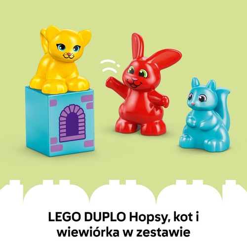 DUPLO® Gra Zamek Hopsy 10450, nauka przez zabawę LEGO 1 sztuka