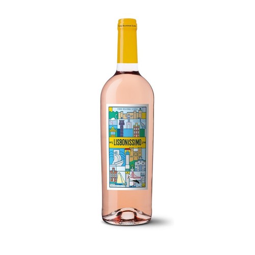 Wino portugalskie różowe wytrawne Lisbonissimo alk. 12,5% obj. Lisboa 750 ml