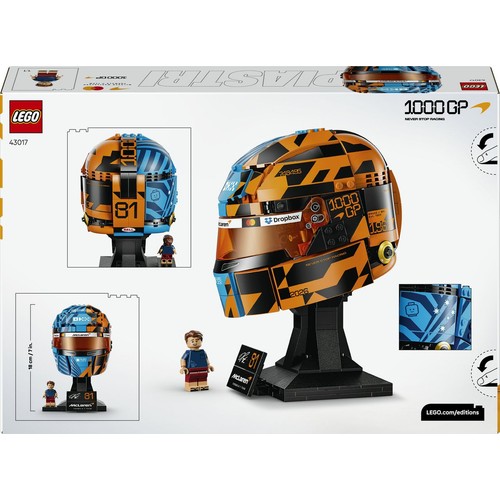 Editions Kask Oscar Piastri McLaren Mastercard F1® Team 43017 LEGO 1 sztuka