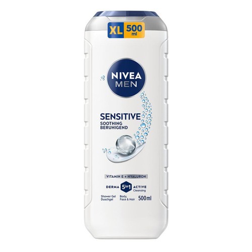 Żel pod prysznic Sensitive NIVEA MEN 500 ml