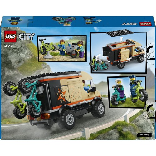City Furgonetka z rowerami górskimi 60512 LEGO 1 sztuka