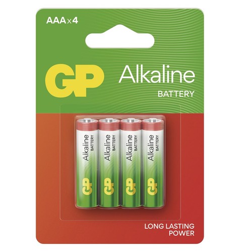 Baterie alkaiczne Red Alkaline AAA GP 4 sztuki