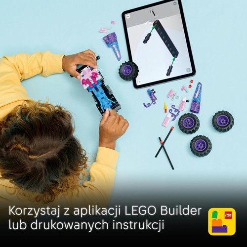 Technic Monster Jam™ Sparkle Smash™ z napędem typu pull-back 42220 LEGO 1 sztuka
