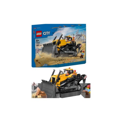 City Żółty buldożer 60466 LEGO 1 sztuka