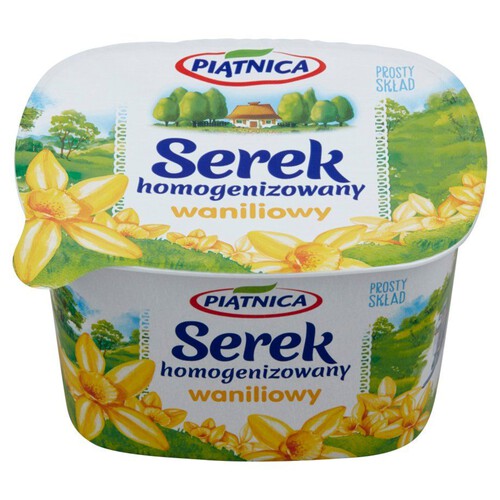 Serek homogenizowany waniliowy Piątnica 150 g