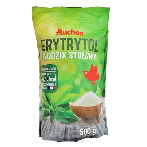 Erytrytol słodzik stołowy Auchan 500 g