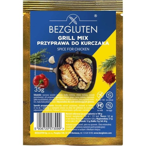 Grill Mix przyprawa do kurczaka Bezgluten 35 g