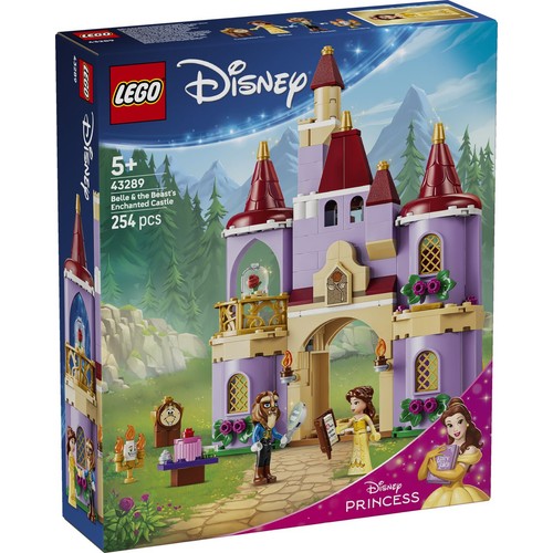Disney Zaczarowany zamek Pięknej i Bestii 43289 LEGO 1 sztuka