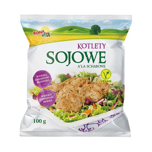 Kotlety sojowe a’la schabowe Bona Vita 100 g