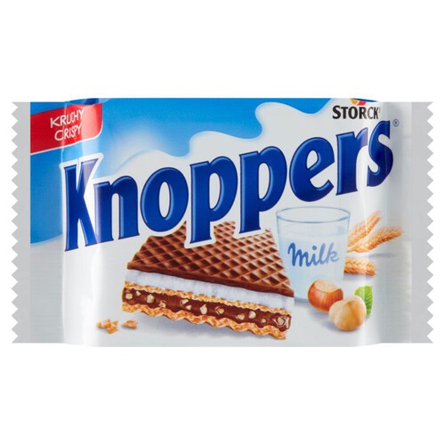 Wafelek orzechowy 3 sztuki Knoppers 75 g