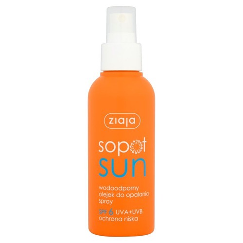Olejek do opalania SPF 6 ZIAJA 125 ml