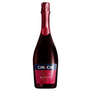 Wino musujące czerwone półsłodkie Cin&Cin 750 ml