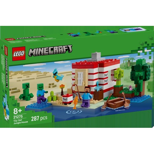 Minecraft® Dom TNT w dżungli 21275 LEGO 1 sztuka