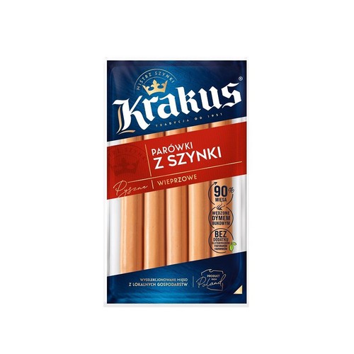 Parówki z szynki Krakus 200 g