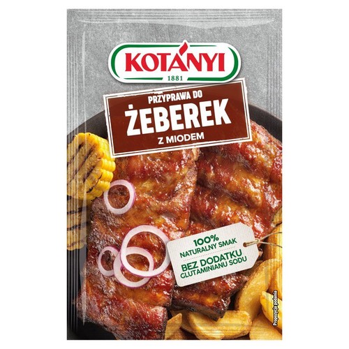 Przyprawa do żeberek, z miodem  Kotányi  30 g