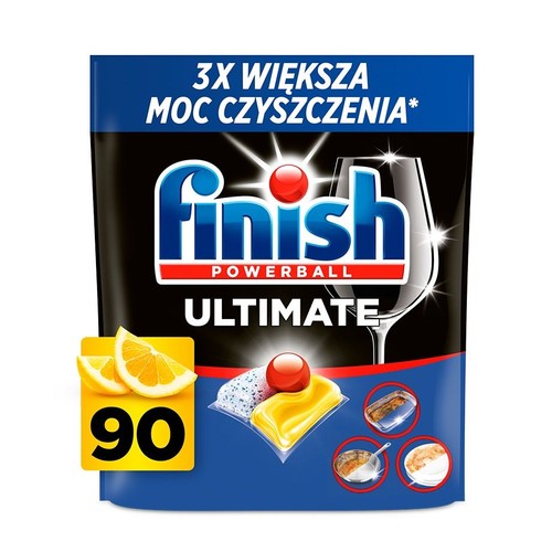 Kapsułki do zmywarki Ultimate lemon Finish 90 kapsułek