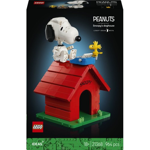 Ideas Fistaszki: Buda Snoopy’ego 21368 LEGO 1 sztuka