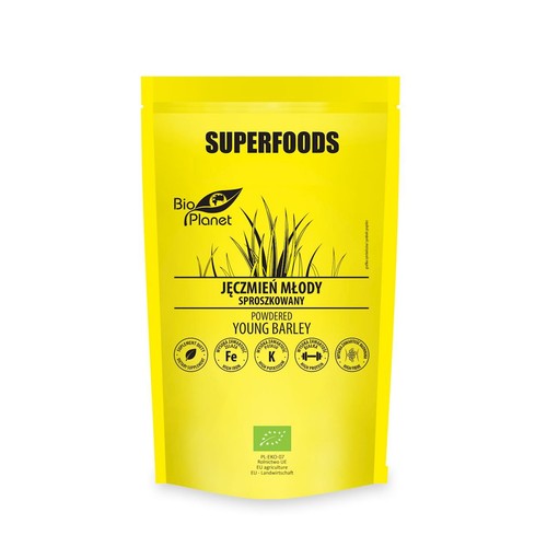 BIO Jęczmień młody sproszkowany Bio Planet Superfoods 100 g