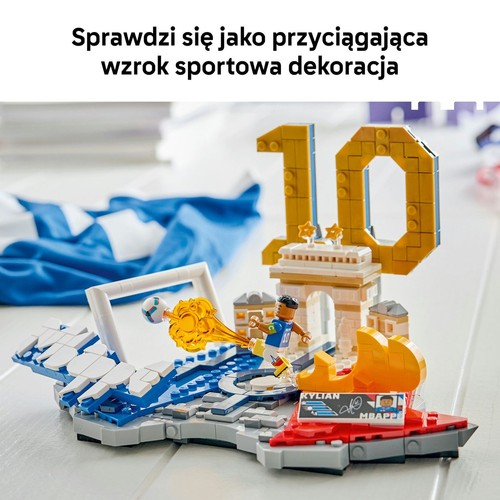 Editions Kylian Mbappé - piłkarskie momenty 43013 LEGO 1 sztuka