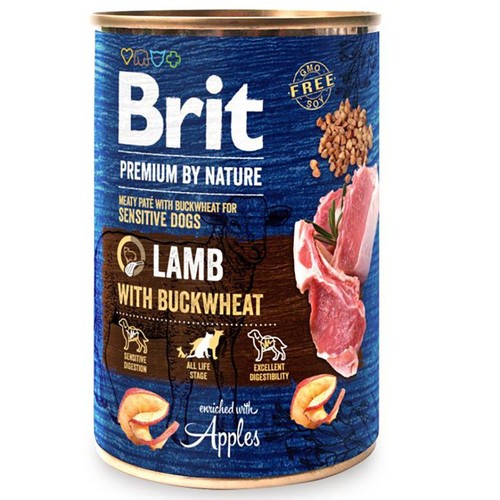Karma mokra dla psów jagnięcina Brit 400 g