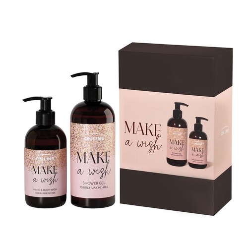 Zestaw Make a wish mydło 240ml + żel 400ml ON LINE zestaw