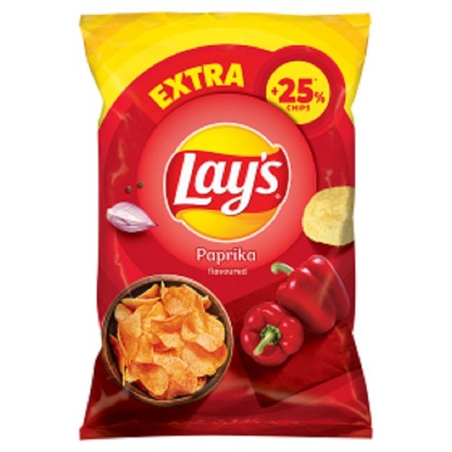 Chipsy ziemniaczane o smaku papryki   Lay's 163 g