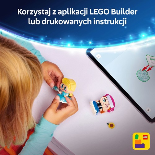 Disney Kraina lodu Mała Anna i Elza 43284, zabawka konstrukcyjna LEGO 1 sztuka