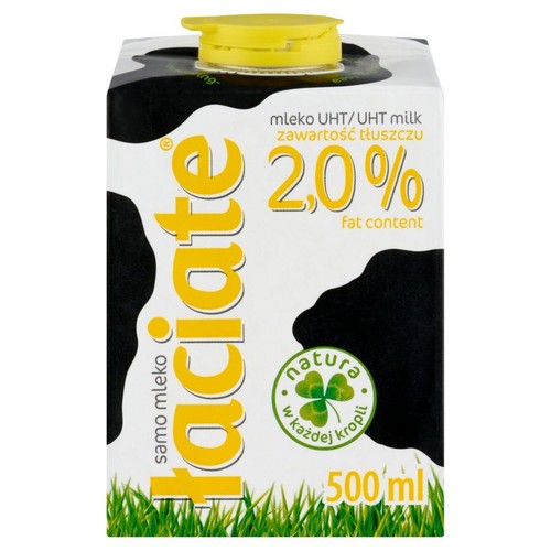 Mleko UHT 2% Łaciate 500 ml
